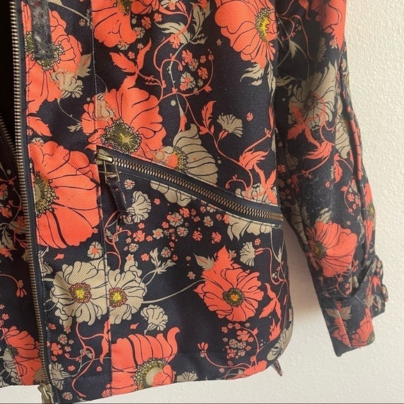 BILLABONG 10K FLORAL INSULATED WATERPROOF COAT - Picture 3 of 9